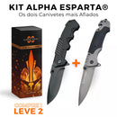 Kit Alpha Esparta • Combat + G10 (COMPRE 1 LEVE 2)