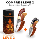 (COMPRE 1 LEVE 2 + BAINHAS) Mini Faca mais Famosa do Mundo • Facas Lotus Esparta