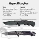 Kit Alpha Esparta • Combat + G10 (COMPRE 1 LEVE 2)