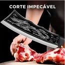 Faca Japonesa 100% Forjada à Mão • Faca Drak Esparta™